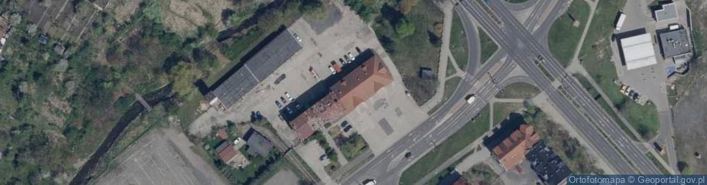 Zdjęcie satelitarne KP PSP Lubań