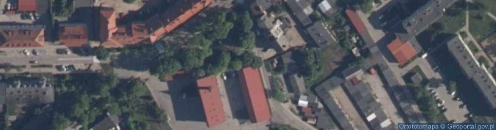Zdjęcie satelitarne KP PSP Olecko