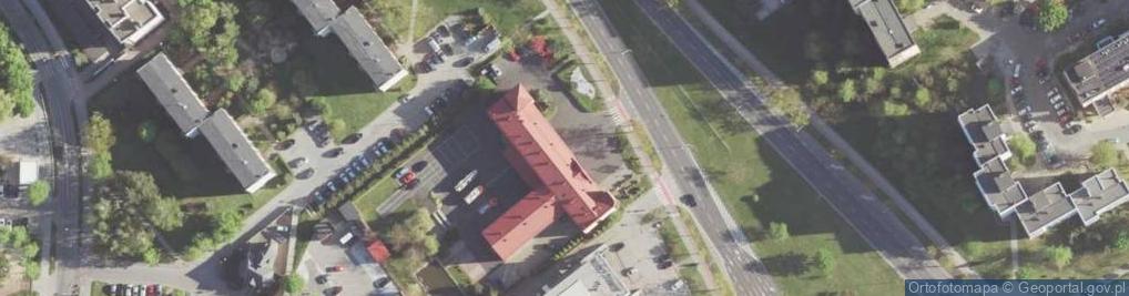 Zdjęcie satelitarne KP PSP Stalowa Wola