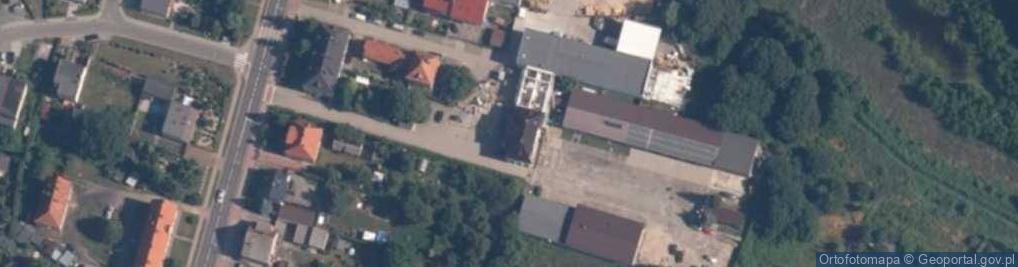 Zdjęcie satelitarne KP PSP Złotów