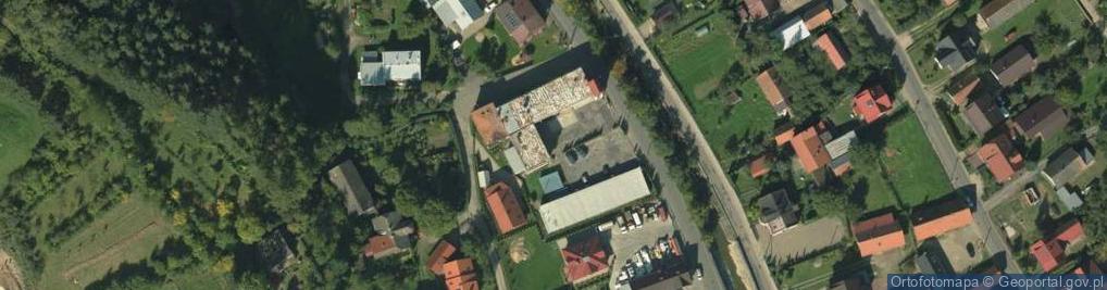 Zdjęcie satelitarne Ochotnicza Straż Pożarna Łącko