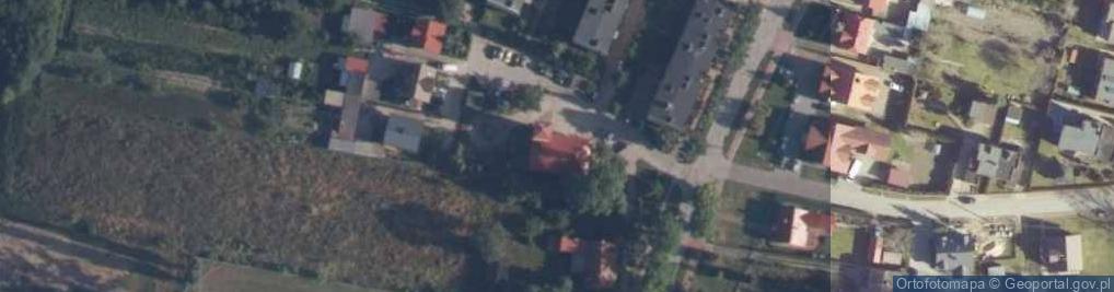 Zdjęcie satelitarne Ochotnicza Straż Pożarna Łobżenica