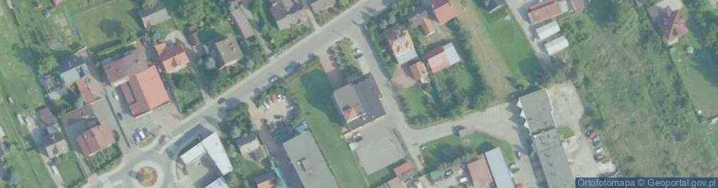 Zdjęcie satelitarne Ochotnicza Straż Pożarna Myślenice Dolne Przedmieście