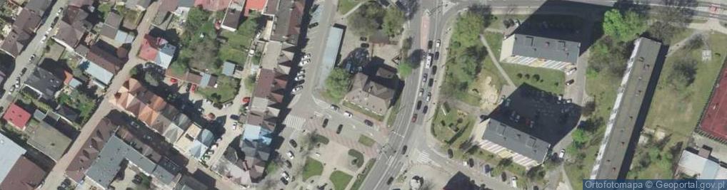 Zdjęcie satelitarne Ochotnicza Straż Pożarna Ostrołęka
