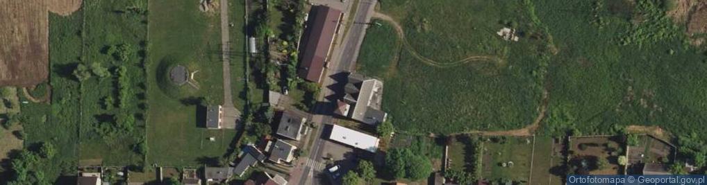 Zdjęcie satelitarne Ochotnicza Straż Pożarna w Gosławicach