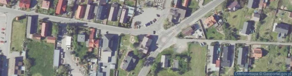 Zdjęcie satelitarne Ochotnicza Straż Pożarna w Komprachcicach
