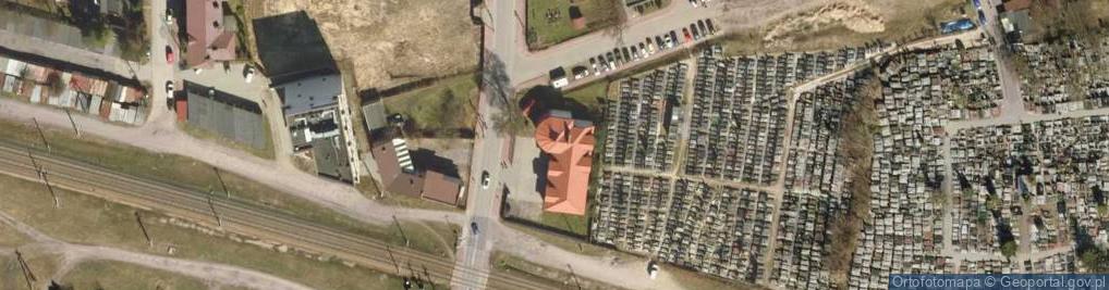 Zdjęcie satelitarne Ochotnicza Straż Pożarna w Nowym Dworze Mazowieckim