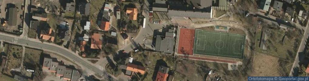 Zdjęcie satelitarne Ochotnicza Straż Pożarna w Obornikach Śląskich