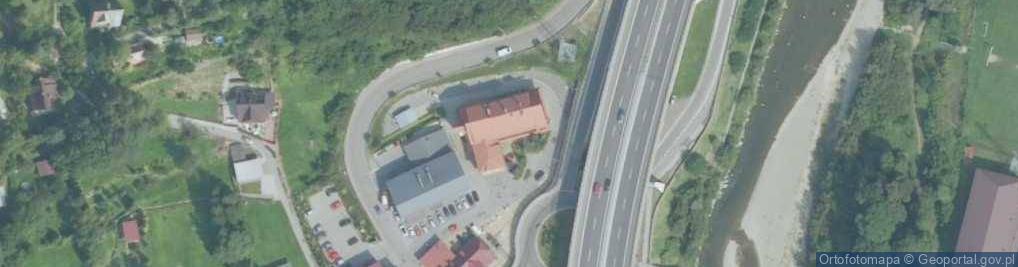 Zdjęcie satelitarne Ochotnicza Straż Pożarna w Stróży