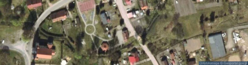 Zdjęcie satelitarne OSP Boguchwały