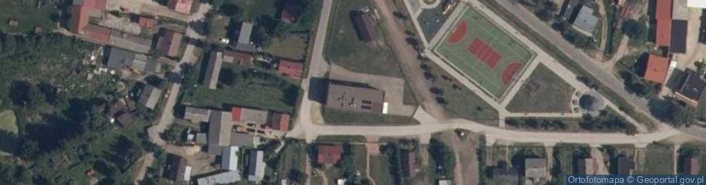 Zdjęcie satelitarne OSP Borowe