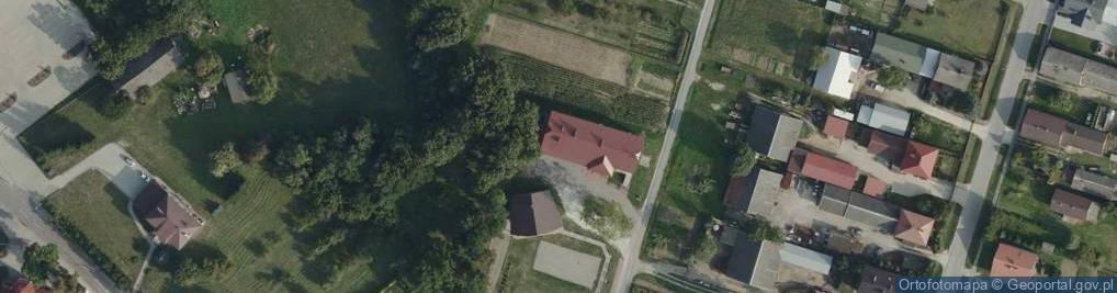 Zdjęcie satelitarne OSP Czermin KSRG