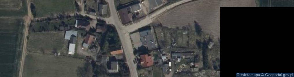 Zdjęcie satelitarne OSP Dąbrówka Tczewska