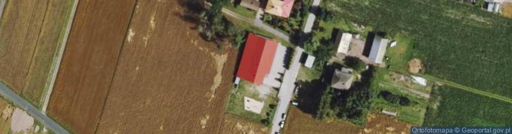 Zdjęcie satelitarne OSP Erminów