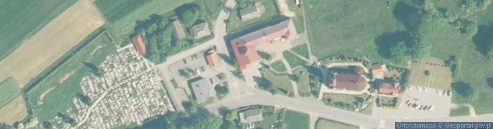 Zdjęcie satelitarne OSP Gierałtowice
