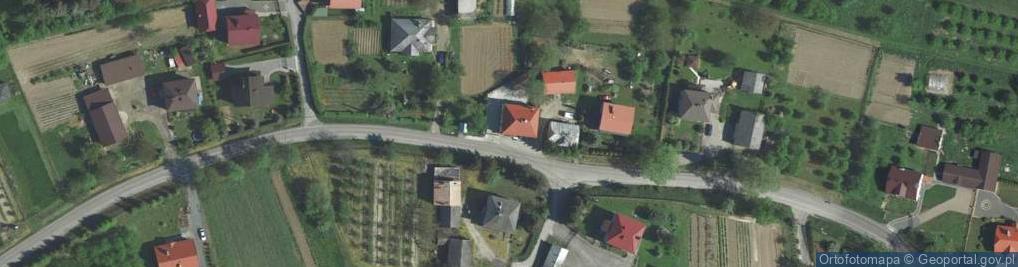 Zdjęcie satelitarne OSP Grębynice