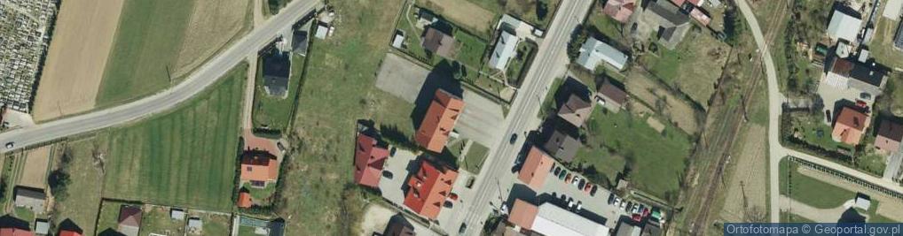 Zdjęcie satelitarne OSP Gromnik KSRG
