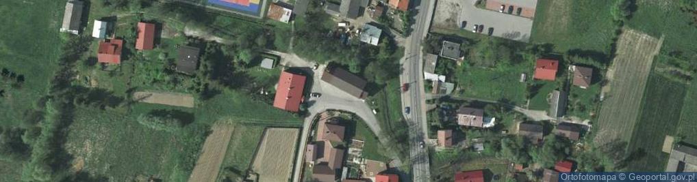 Zdjęcie satelitarne OSP Iwanowice