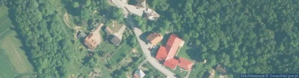 Zdjęcie satelitarne OSP Kaczyna