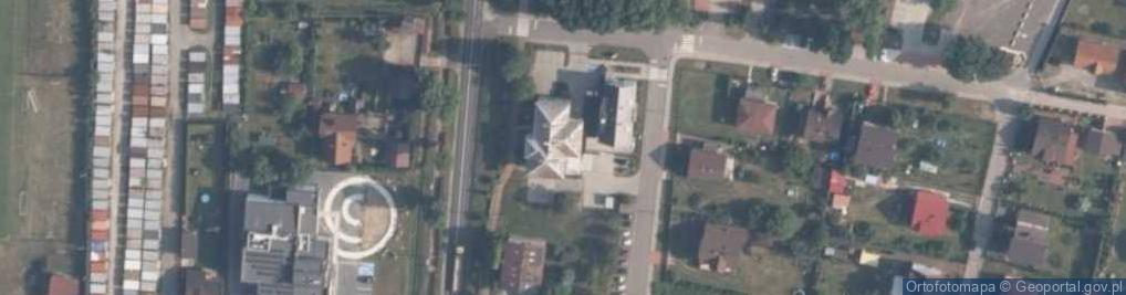Zdjęcie satelitarne OSP Klucze