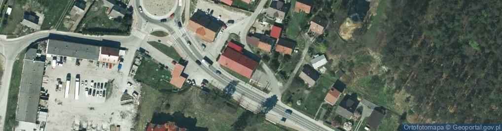 Zdjęcie satelitarne OSP Kryspinów