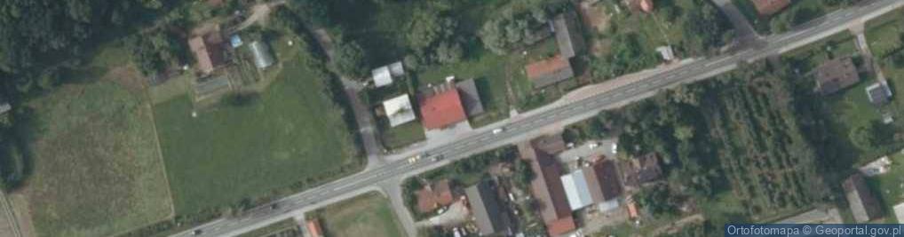Zdjęcie satelitarne OSP Kunice