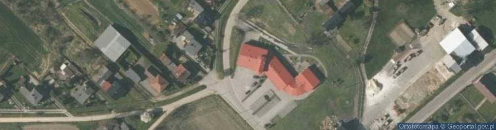 Zdjęcie satelitarne OSP Łany
