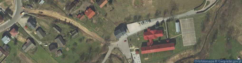 Zdjęcie satelitarne OSP Łazy