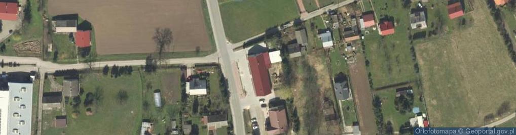 Zdjęcie satelitarne OSP Łężkowice