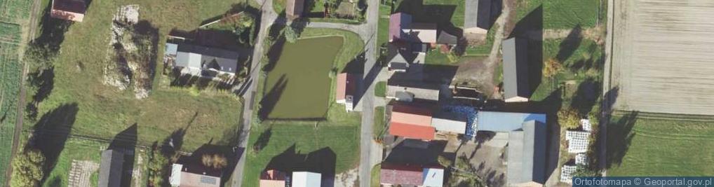 Zdjęcie satelitarne OSP Łowkowice