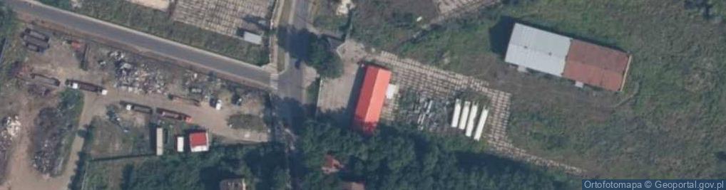 Zdjęcie satelitarne OSP Mała Wieś KSRG