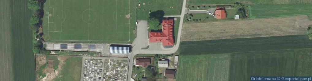 Zdjęcie satelitarne OSP Niedźwiedź