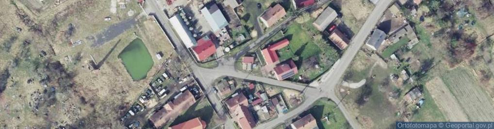 Zdjęcie satelitarne OSP Nowy Zagór