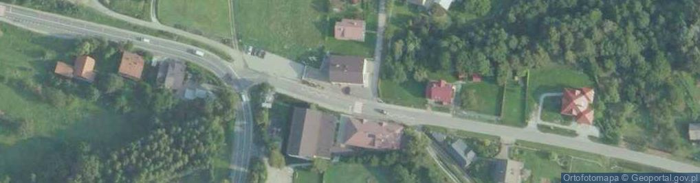 Zdjęcie satelitarne OSP Raciborsko