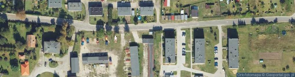 Zdjęcie satelitarne OSP Rogalin