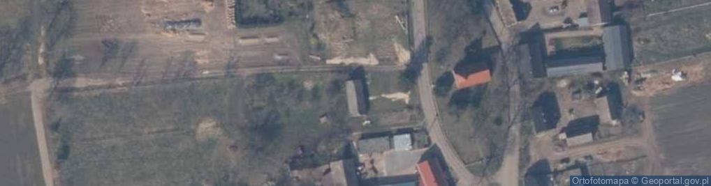 Zdjęcie satelitarne OSP Rożnowo Nowogardzkie