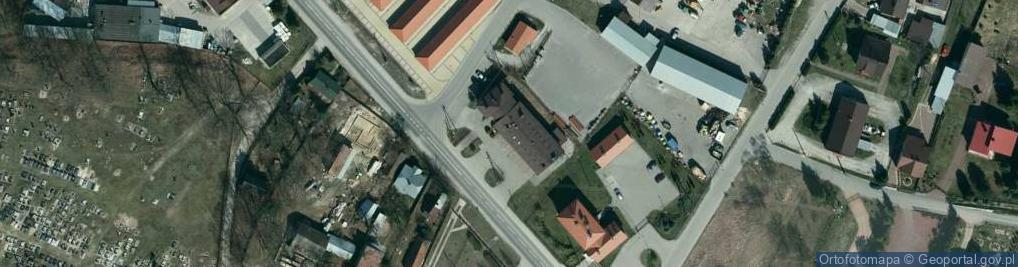 Zdjęcie satelitarne OSP Sokołów Małopolski