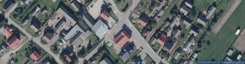 Zdjęcie satelitarne OSP Szaniawy-Poniaty