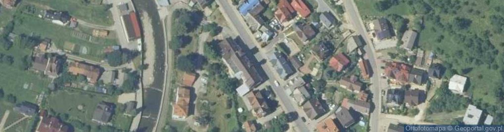 Zdjęcie satelitarne OSP Szczawnica KSRG