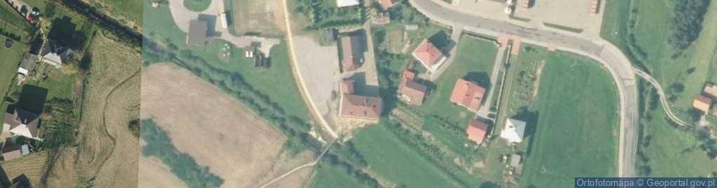 Zdjęcie satelitarne OSP Szerzyny KSRG