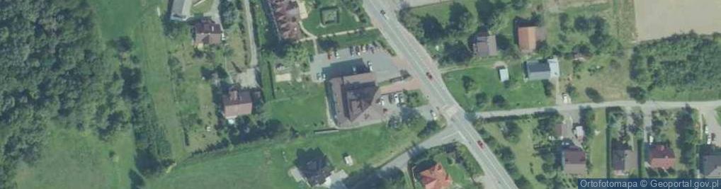 Zdjęcie satelitarne OSP Trąbki KSRG