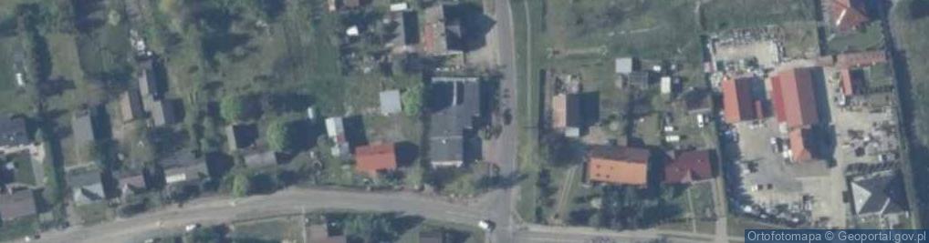 Zdjęcie satelitarne OSP w Reptowie