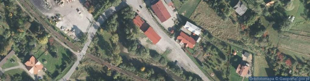 Zdjęcie satelitarne OSP w Soli