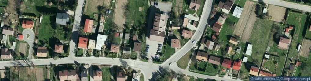 Zdjęcie satelitarne OSP w Wojniczu KSRG