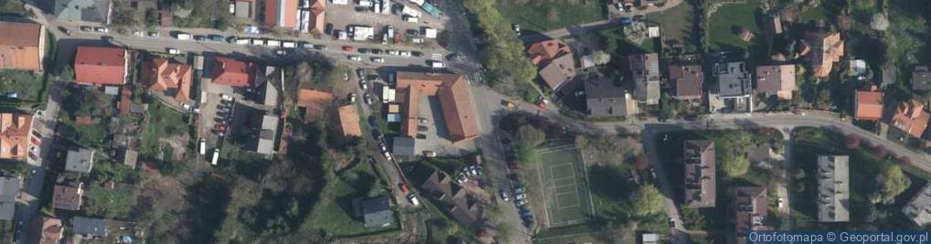 Zdjęcie satelitarne OSP Wieliczka