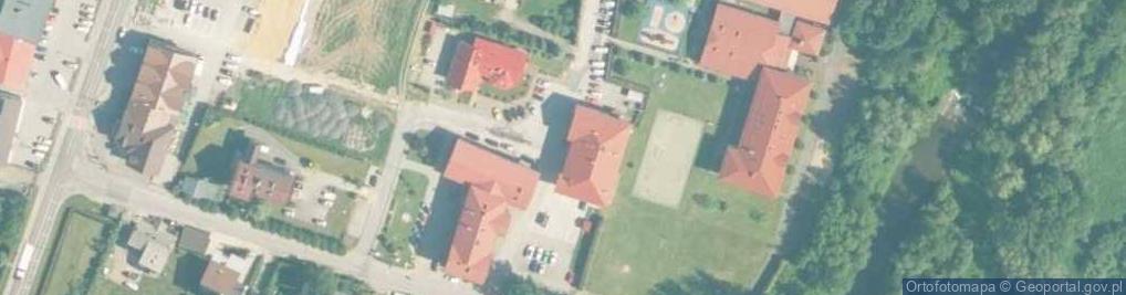 Zdjęcie satelitarne OSP Wieprz KSRG