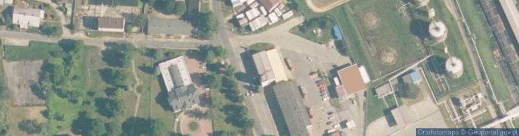 Zdjęcie satelitarne Zakładowa Straż Pożarna Orlen-Południe