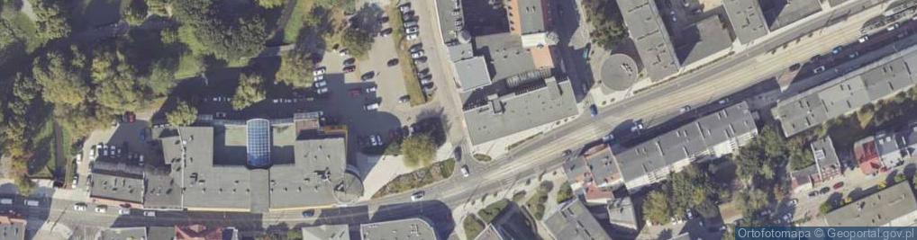 Zdjęcie satelitarne Strefa płatnego parkowania