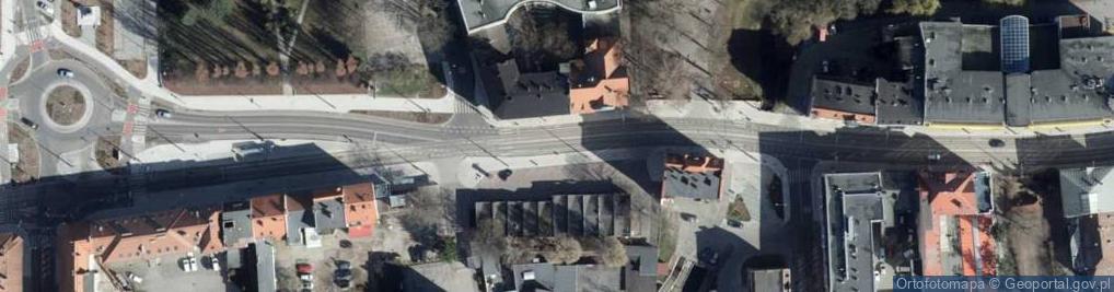 Zdjęcie satelitarne Strefa płatnego parkowania