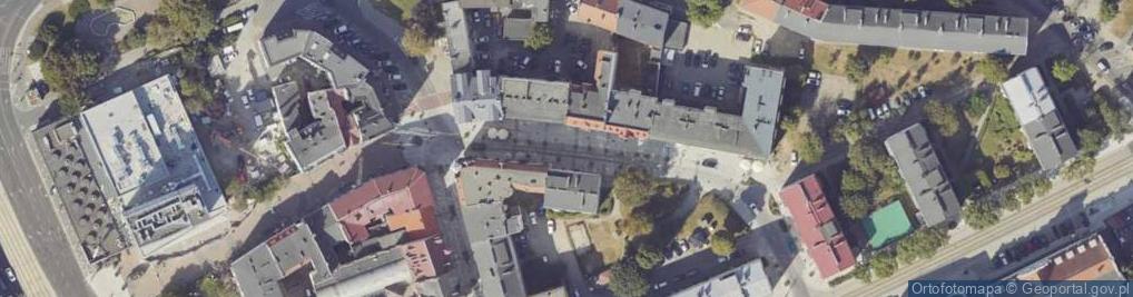 Zdjęcie satelitarne Strefa płatnego parkowania